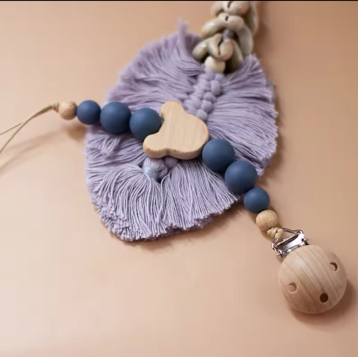 Attache tétine personnalisé /personalized pacifier clip