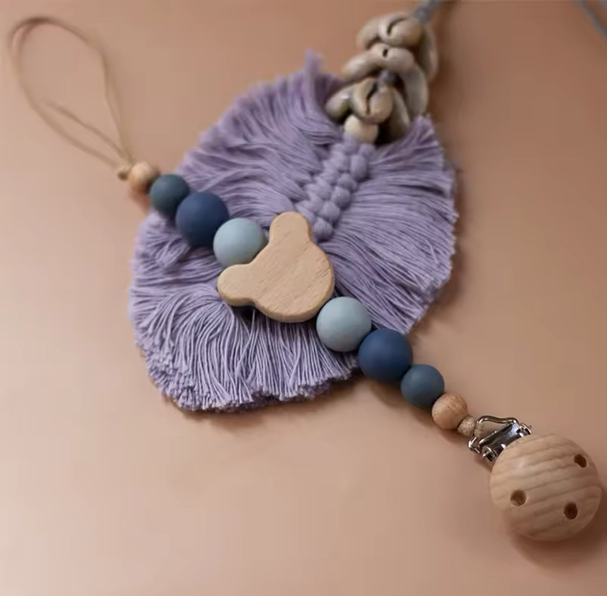 Attache tétine personnalisé /personalized pacifier clip