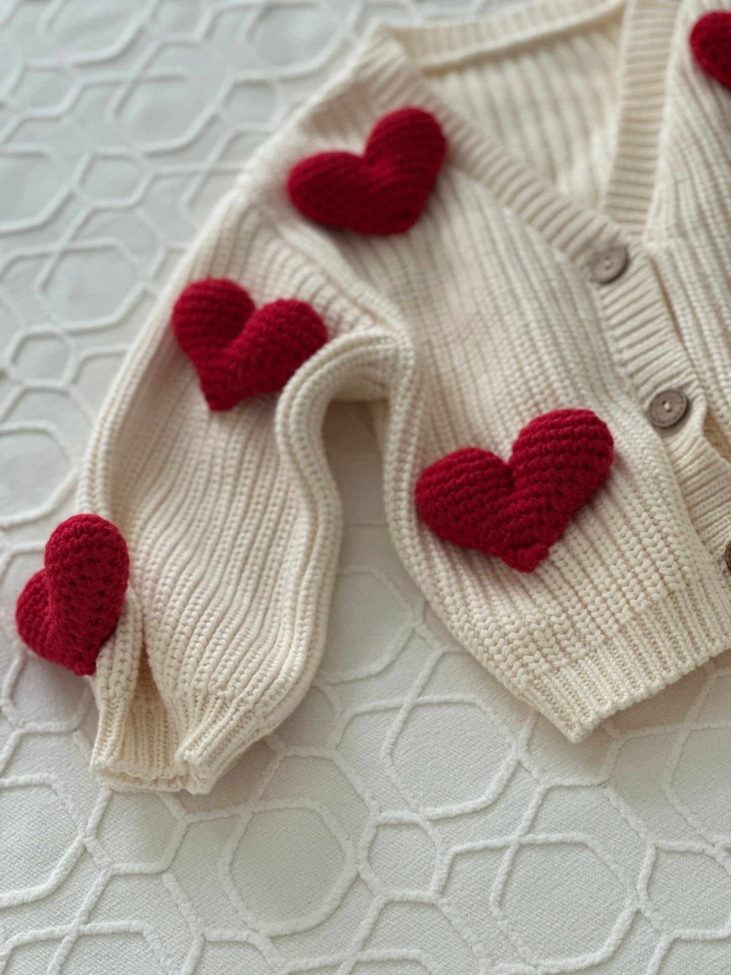 Cardigan baby heart ♥️